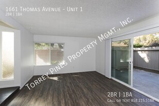 1661 Thomas Ave in San Diego, CA - Building Photo