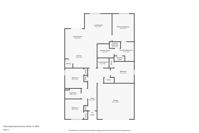 1015 Coastal Hammock Ave in Ruskin, FL - Building Photo - Building Photo