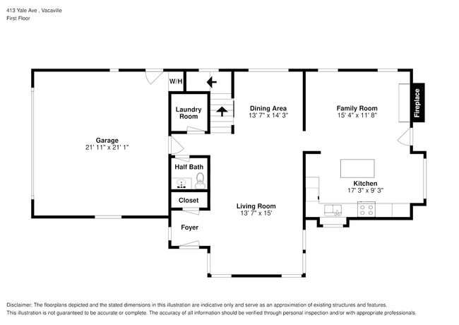 413 Yale Ave in Vacaville, CA - Foto de edificio - Building Photo