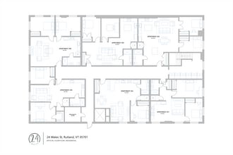 24 Wales St, Unit 201 in Rutland, VT - Foto de edificio - Building Photo