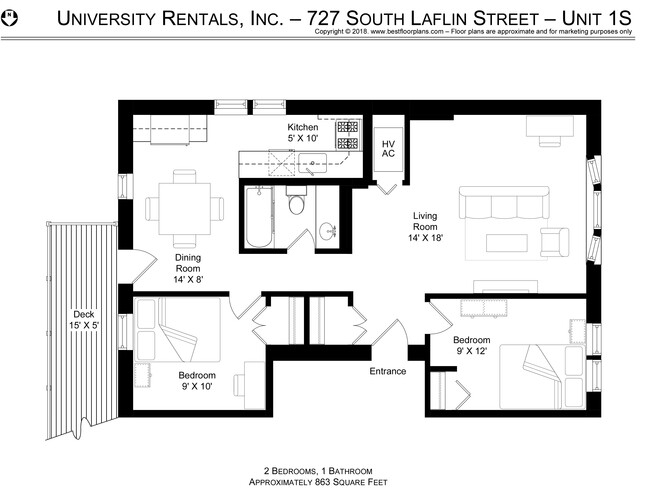 1449-1453 W Flournoy St in Chicago, IL - Building Photo - Building Photo