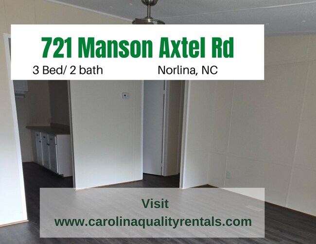 721 Manson-Axtell Rd in Norlina, NC - Building Photo - Building Photo
