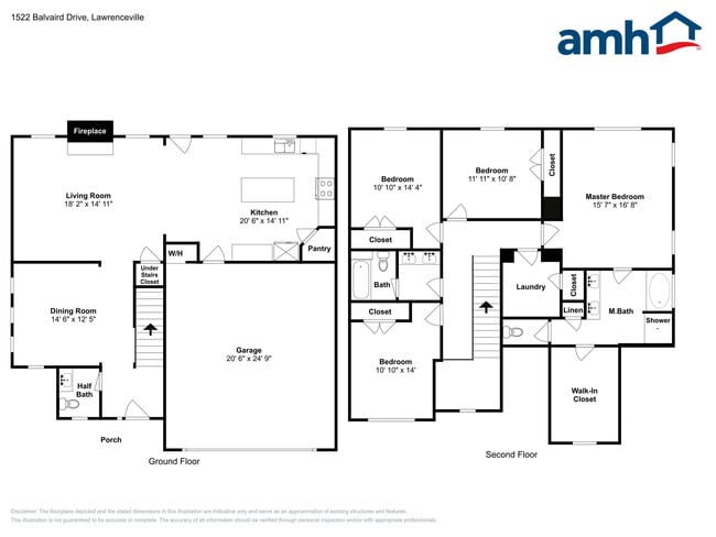 1522 Balvaird Dr SE in Lawrenceville, GA - Building Photo - Building Photo
