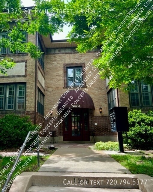 1379 St Paul St in Denver, CO - Building Photo
