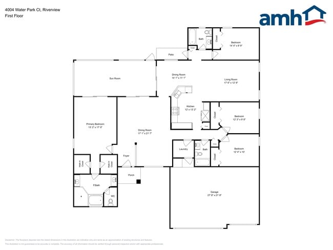 4004 Water Park Ct in Riverview, FL - Foto de edificio - Building Photo