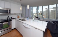 Kitchen - Radian Apartments in Boston, Massachusetts