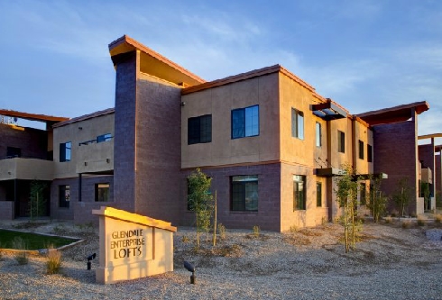 Glendale Enterprise Lofts in Glendale, AZ - Foto de edificio