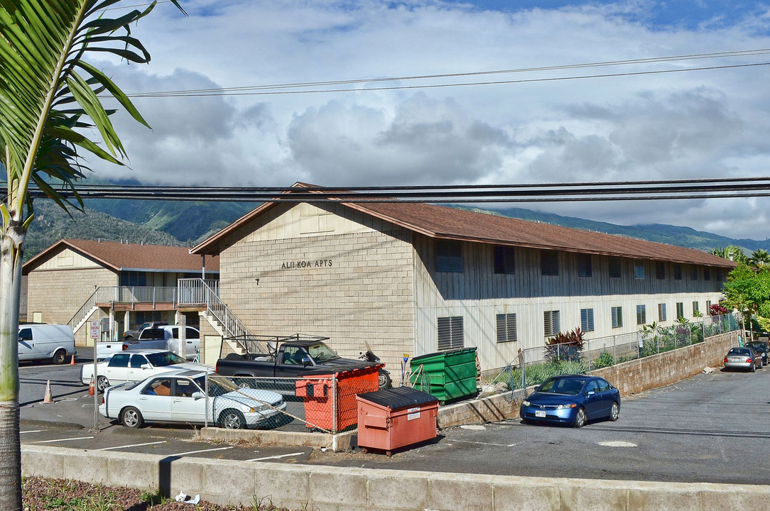 Alii Koa Apartments in Wailuku, HI - Building Photo