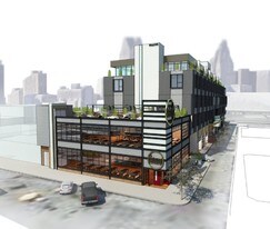 Russell Flats in Detroit, MI - Building Photo