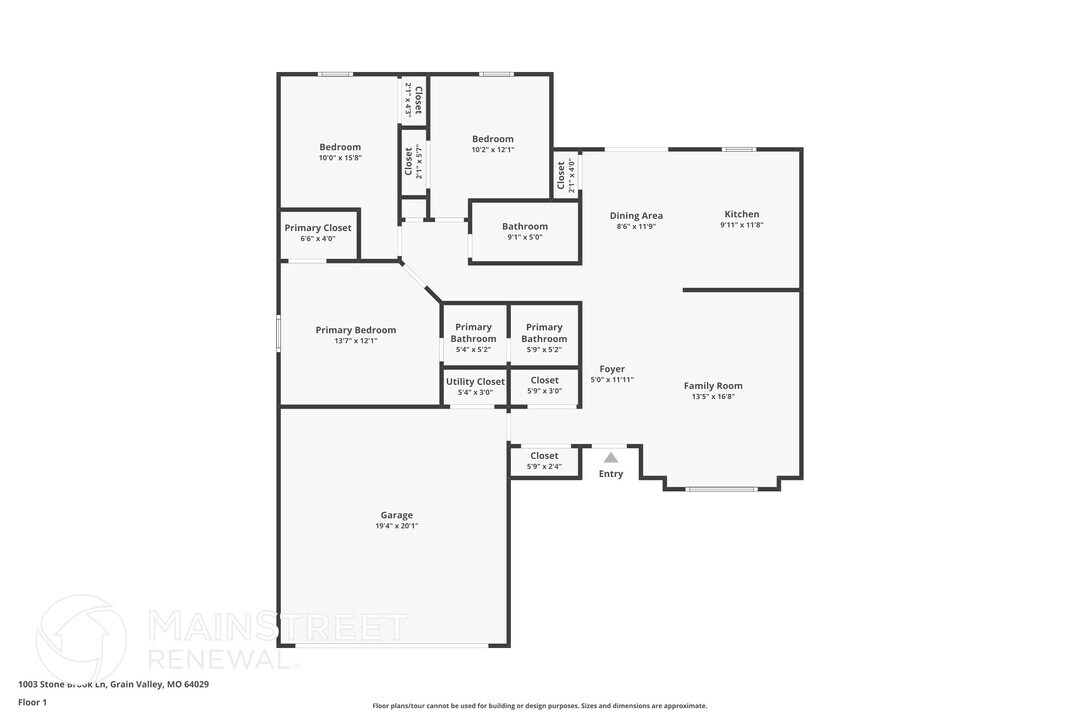 1003 Stonebrook Ln in Grain Valley, MO - Building Photo