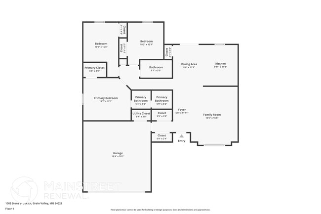 1003 Stonebrook Ln in Grain Valley, MO - Building Photo - Building Photo