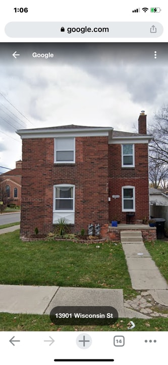 13903 Wisconsin St in Detroit, MI - Foto de edificio