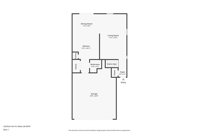 124 Silver Fox Trail in Dallas, GA - Foto de edificio - Building Photo