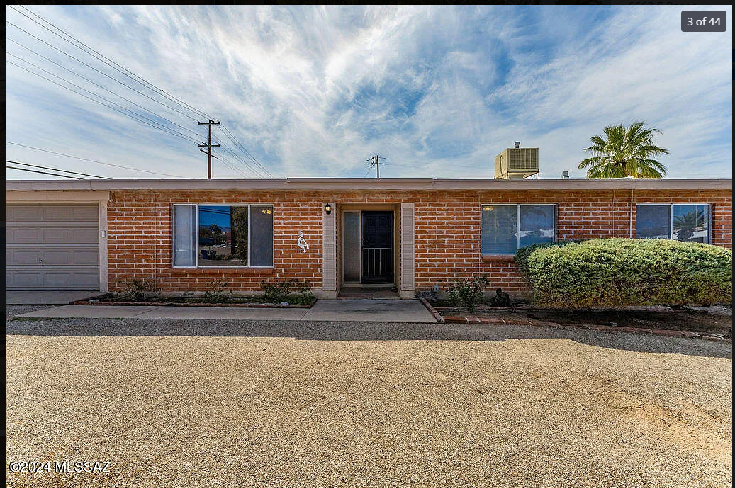 6662 E Paseo San Andres in Tucson, AZ - Foto de edificio