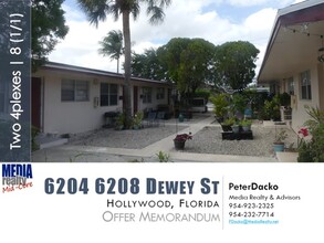 6204 Dewey St in Hollywood, FL - Foto de edificio - Building Photo