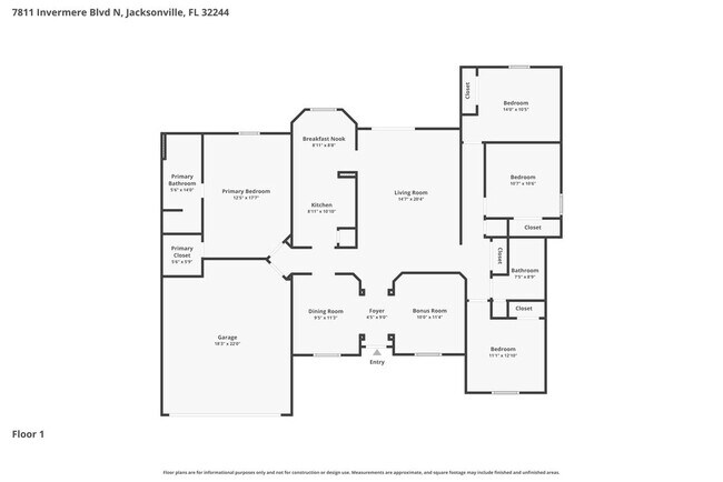 7811 Invermere Blvd N in Jacksonville, FL - Building Photo - Building Photo