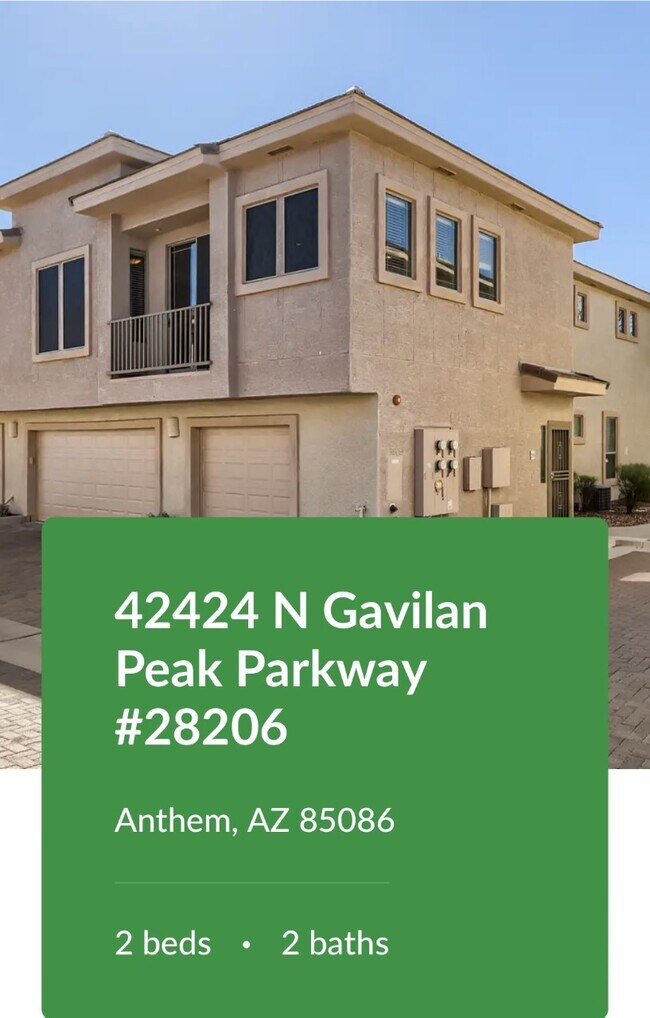 42424 N Gavilan Peak Pky Rentals in Anthem, AZ
