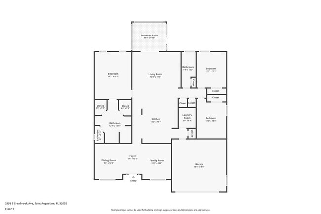 2158 S Cranbrook Ave in St. Augustine, FL - Foto de edificio - Building Photo