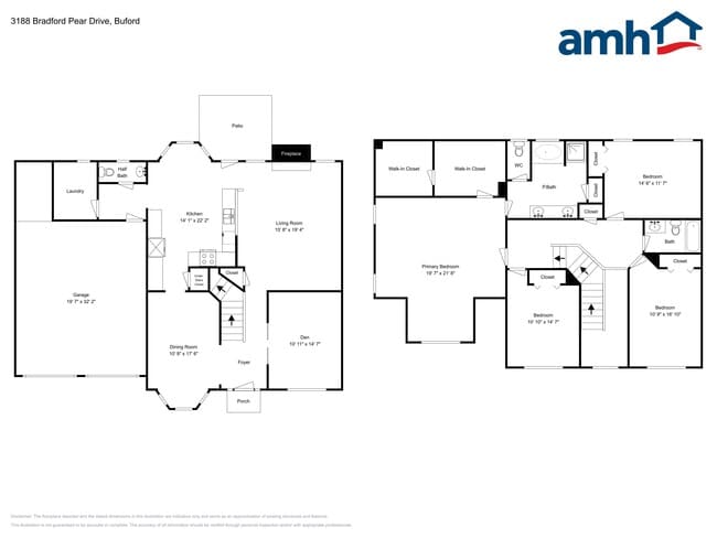 3188 Bradford Pear Dr in Buford, GA - Foto de edificio - Building Photo