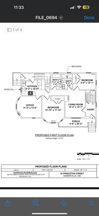 18 Princeton St, Unit #1 in Somerville, MA - Building Photo