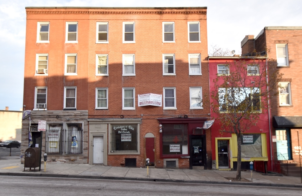 406-410 W Saratoga St in Baltimore, MD - Building Photo