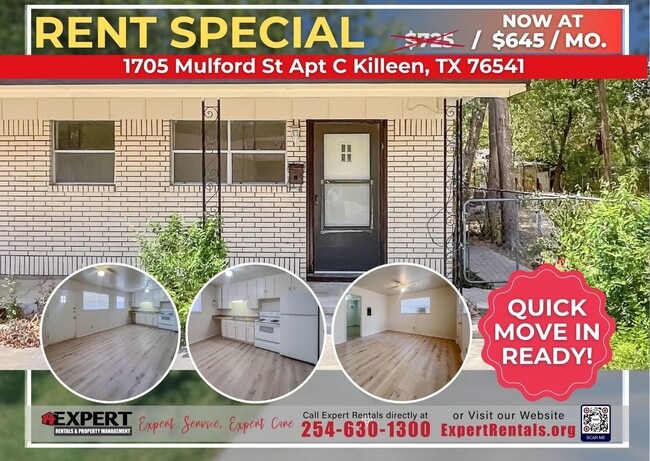 1705 Mulford St in Killeen, TX - Foto de edificio - Building Photo