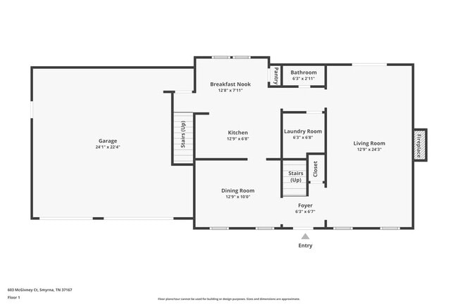 603 McGivney Ct in Smyrna, TN - Foto de edificio - Building Photo