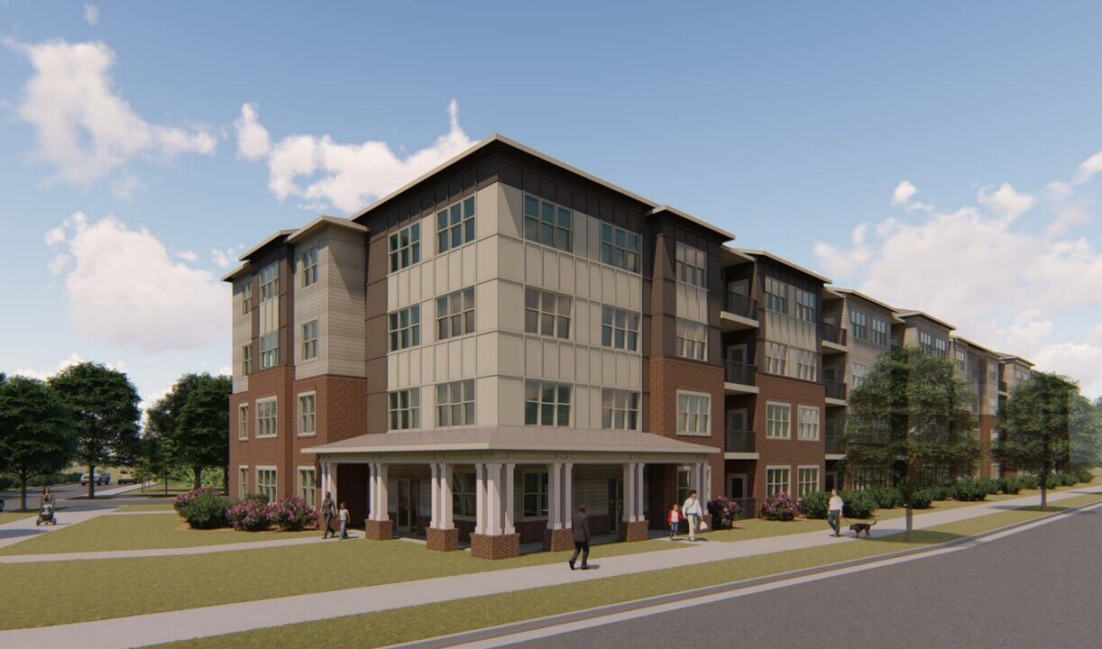 The Commons at St. Lloyd's in Charlotte, NC - Foto de edificio