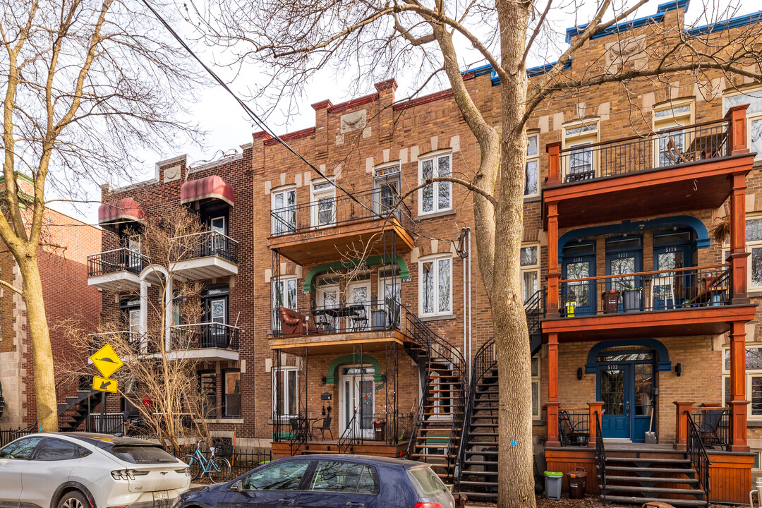 5183-5191 De Bordeaux St in Montréal, QC - Building Photo
