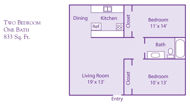 College Point II in Stephenville, TX - Building Photo - Floor Plan