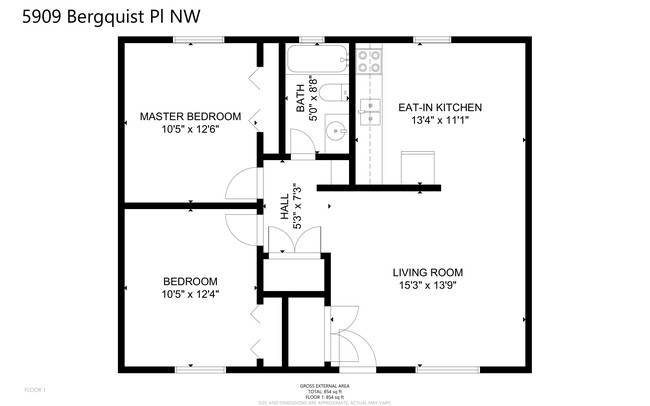 property at 5909 Berquist Pl NW