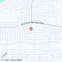 7244 N Santos Dr in Citrus Springs, FL - Building Photo