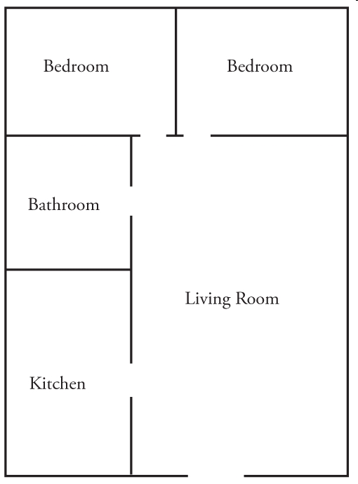 Ellinwood Heights Apartments in Ellinwood, KS - Building Photo - Floor Plan