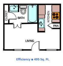 Chapel Brook in Dallas, TX - Building Photo - Floor Plan