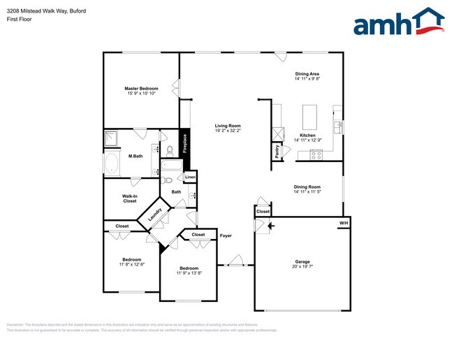 3208 Milstead Walk Way in Buford, GA - Foto de edificio - Building Photo