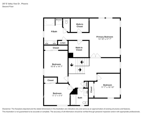 207 E Valley View Dr in Phoenix, AZ - Foto de edificio - Building Photo