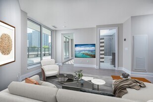 1 Belsize Dr in Toronto, ON - Building Photo