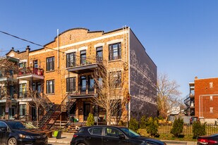 1329-1333 Saint-Zotique St E in Montréal, QC - Building Photo