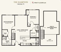 The Hampton - 2 Bedrooms 2 Bath from $2050 to $2612 - 1 to 2 bedrooms from $1984 to $3035 - The Kentshire Apartments in Midland Park, New Jersey