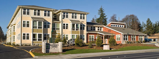 Shepherd's Garden in Lynnwood, WA - Building Photo