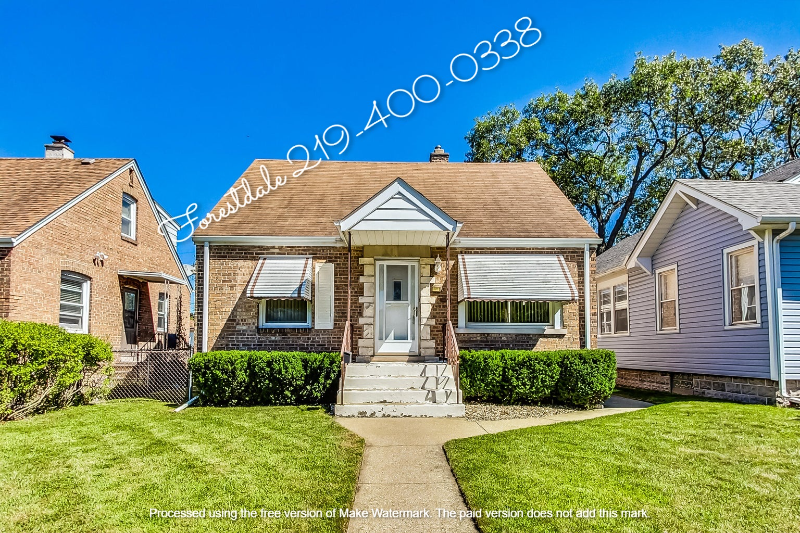 6815 Forestdale Ave in Hammond, IN - Foto de edificio