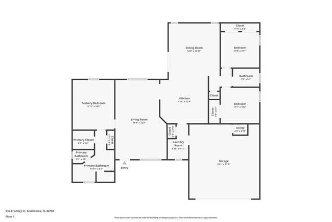 536 Bromley Ct in Kissimmee, FL - Building Photo - Building Photo