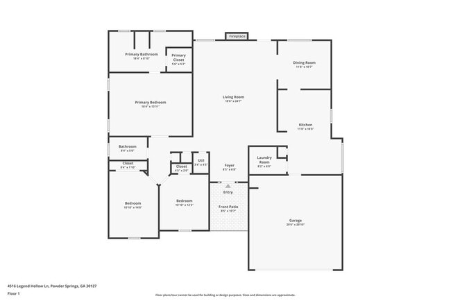 4516 Legend Hollow Ln in Powder Springs, GA - Building Photo - Building Photo