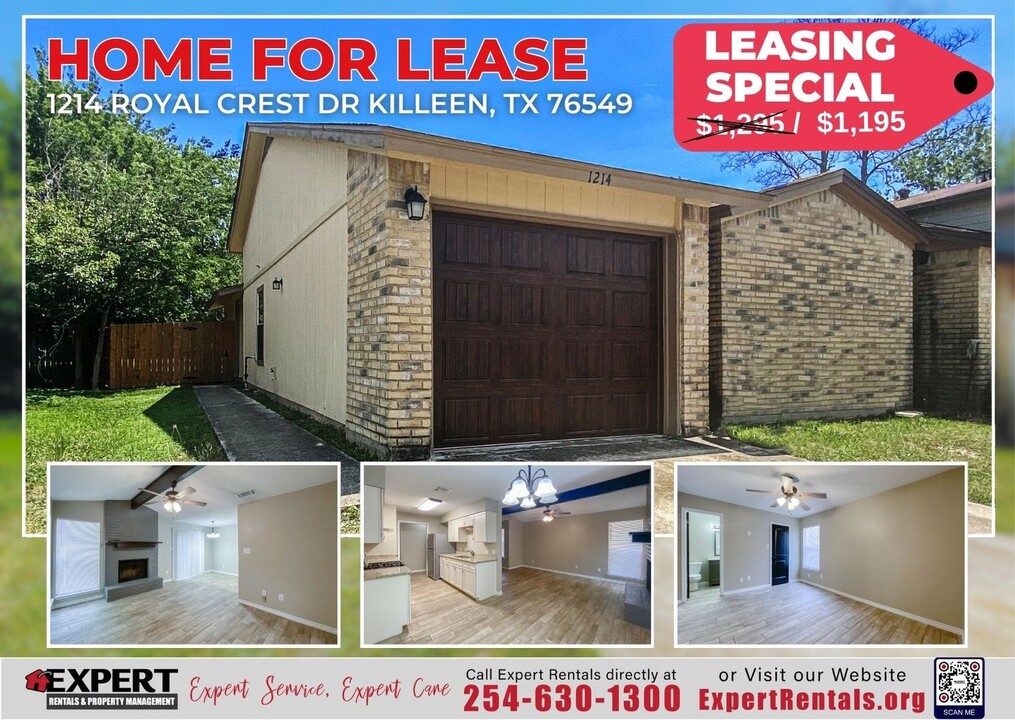 1214 Royal Crest Dr in Killeen, TX - Foto de edificio