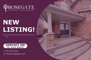 166 Luella Crescent in Brampton, ON - Building Photo