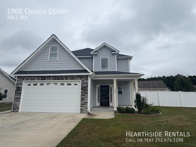 1908 Chavis Ct in Greenville, NC - Building Photo