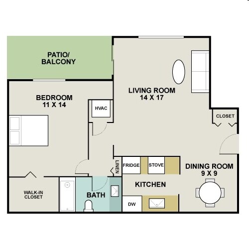 Lakeside Apartments in Lisle, IL