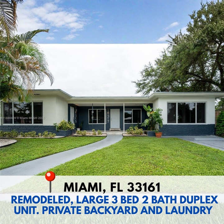 1317 NE 116th St in Miami, FL - Building Photo