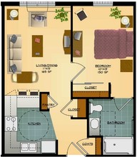 Clinton Courtyard in Clinton, NC - Building Photo - Floor Plan