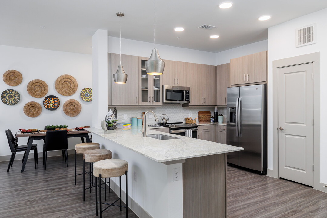 Alexan Riverside in Austin, TX - Foto de edificio